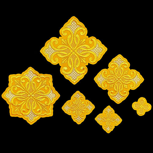 Crosses for Vestments of the Bishop (Ascension)