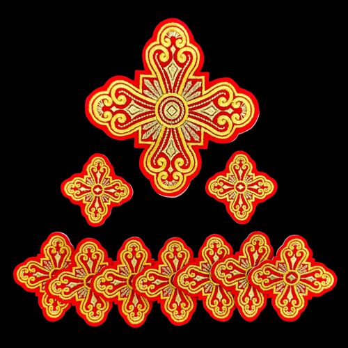 (Vvedensky) crosses for deacon's vestments
