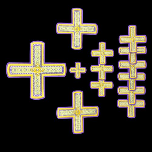 Crosses (Poltava) for priest's vestments