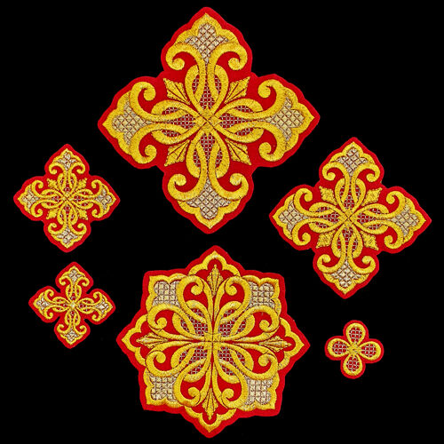 Crosses for Vestments of Bishop (Ascension)