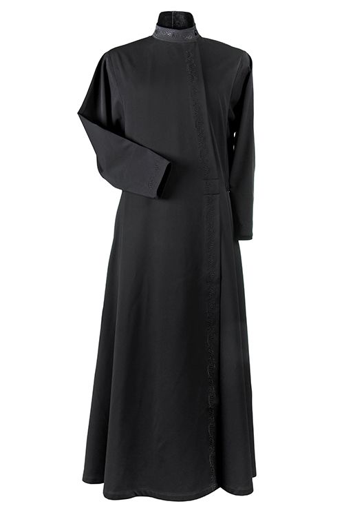 Cassock Clergy Robes For Men Men Black Priest Costume Church Religious ...