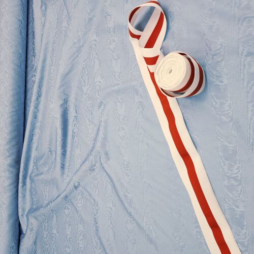 Moire for Vestments Liturgical (lihgt blue)