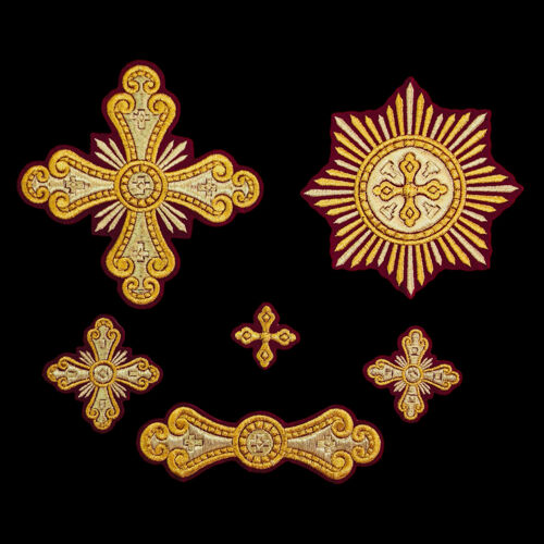 Set of crosses for the bishop (Annunciation)