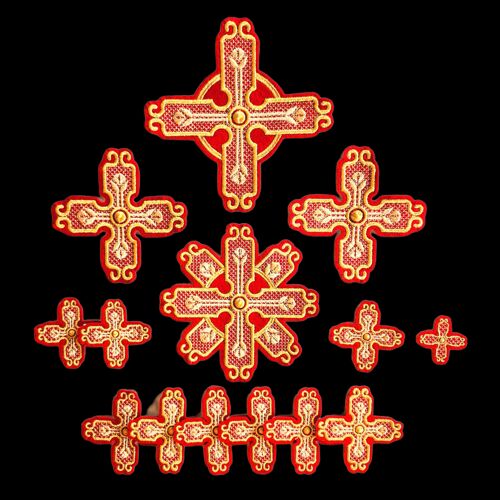 Set of crosses for the priest (Candlemas)