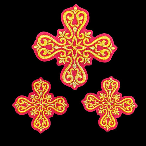 Set of crosses for covers and air (Openwork)