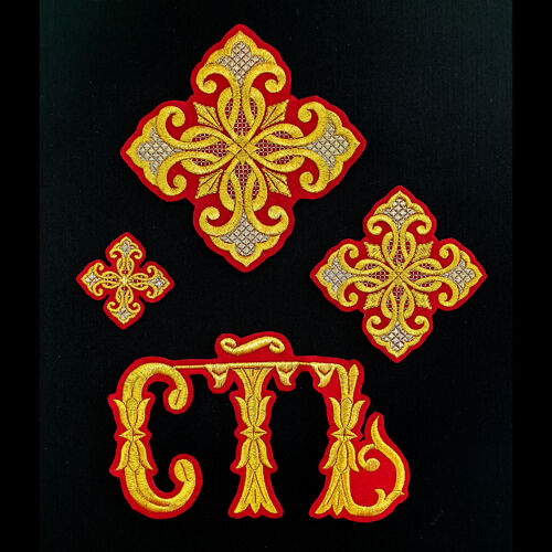 Set of Crosses for protodeacon's Vestment (Voznesensk)