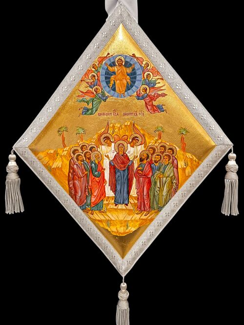 Painted palitsa (Ascension of Christ)