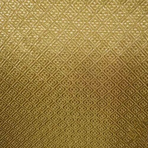 Brocade for embroidery (Rhombus) dark gold