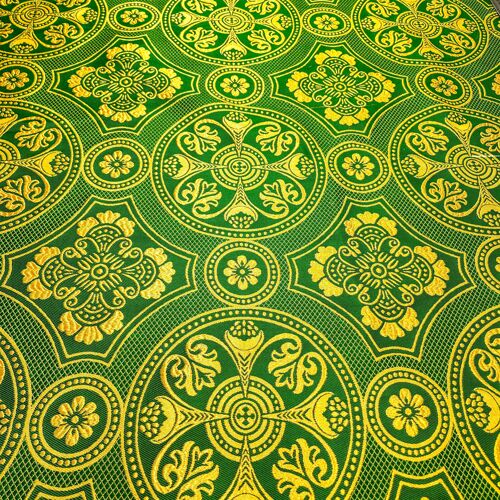 Greek (Drevlyanskaya) green with gold