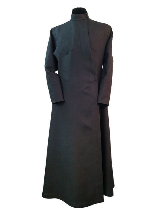 Men's cassock with two pockets