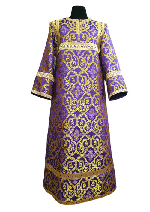 Violet surplice of the altar server