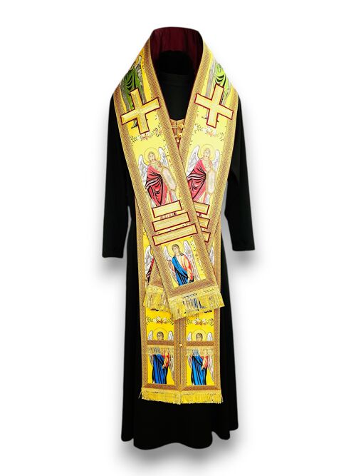 Epitrachelion set for Bishop with angels
