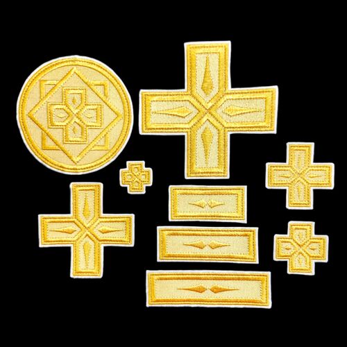 Embroidered crosses for the bishop (Ostrog)