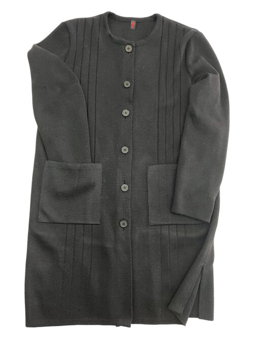 Подовжений жіночий кардиган