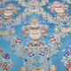 Blue brocade for vestments (Athenian) for sale