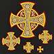 Crosses for Greek Vestments (Nika) 