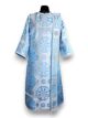 Light blue subdeacon's vestment made of (Drevlyanskaya) brocade 