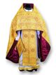 Russian style vestment yellow 