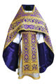 Priestly vestments from Greek brocade 