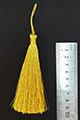 Straight thread tassel 9 cm golden for sale