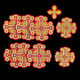 Set of crosses for stole and epimanikia (Favor) 