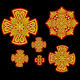 Crosses for Vestment of Bishop (Easter) 