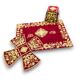 Літургічний комплект «Троїцький» (бордовий оксамит) 