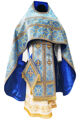 Vestment of Priest sky-blue Russian-style 