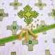Brocade (green crosses) for sale