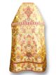 Russian priest vestment made from yellow Greek brocade for sale