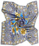 Silk Head Scarf for women (St. Michael's Cathedral square) for sale