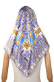 Silk Head Scarf for women (St. Michael's Cathedral square) liturgical vestments