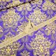Тканина церковна «Різдво Богородиці» фіолетова купити