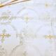 Greek Fabric white (Myra Cross) 