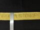Twisted thread fringe dark gold 5.5 cm for sale