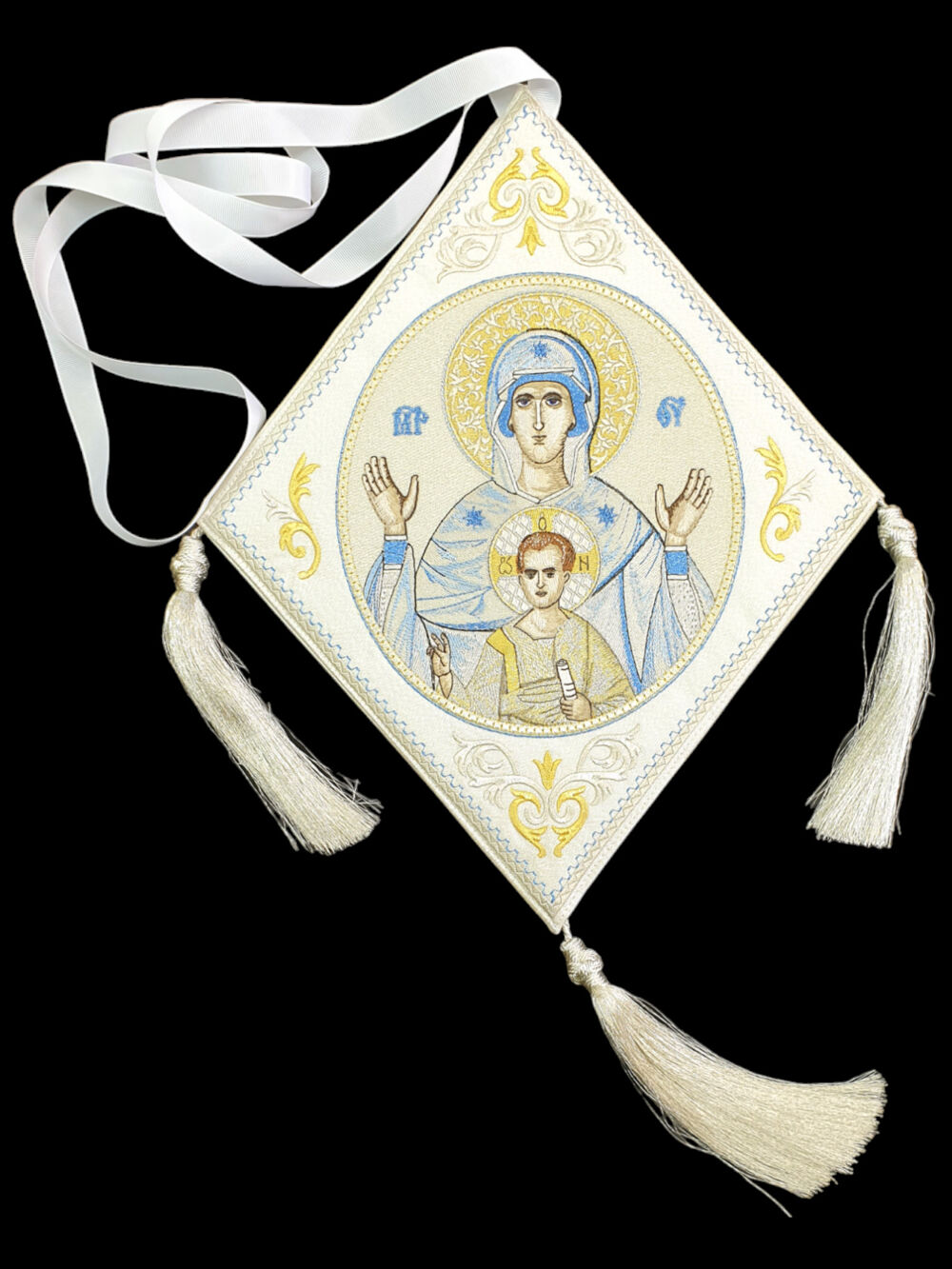 Палица архиерея с иконой «Знамение»