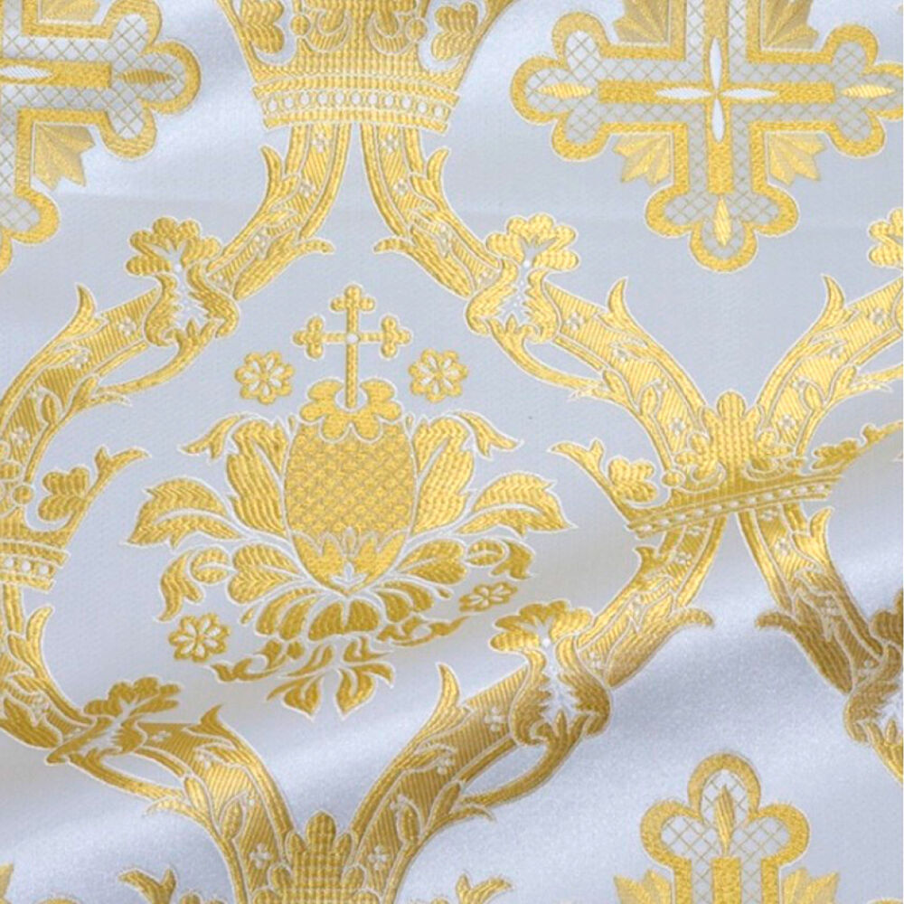 Парча белая «Вознесенская» Парча белая «Вознесенская»