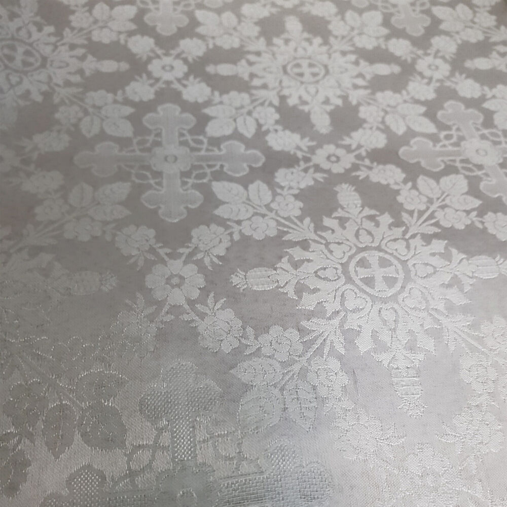 Ткань для церковная белая P01-10000/10008 Ткань для церковная белая P01-10000/10008