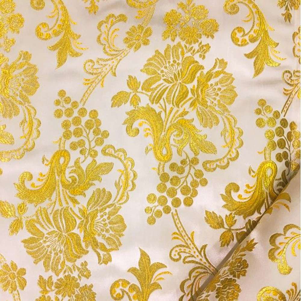 Парча для облачений «Рождественская роза» Парча для облачений «Рождественская роза»