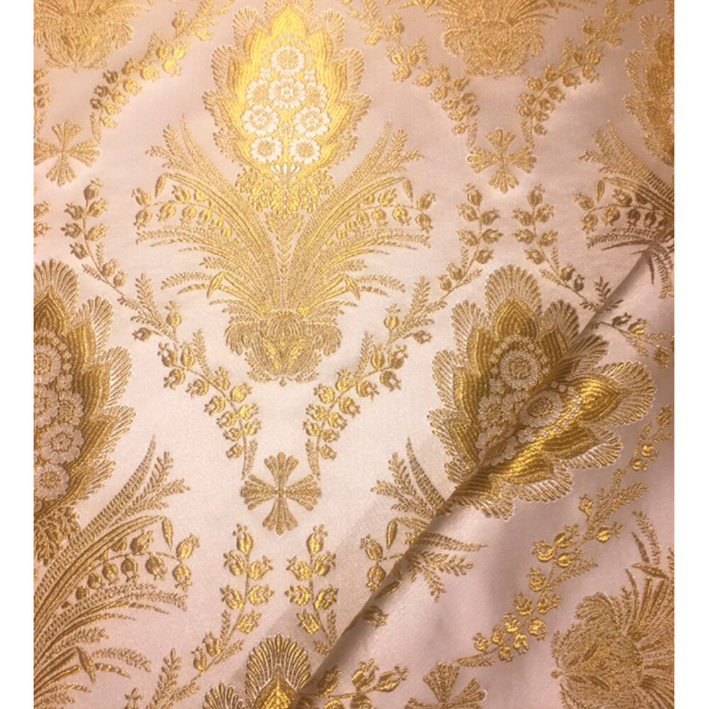 Парча белая «Мамврийский дуб» Парча белая «Мамврийский дуб»