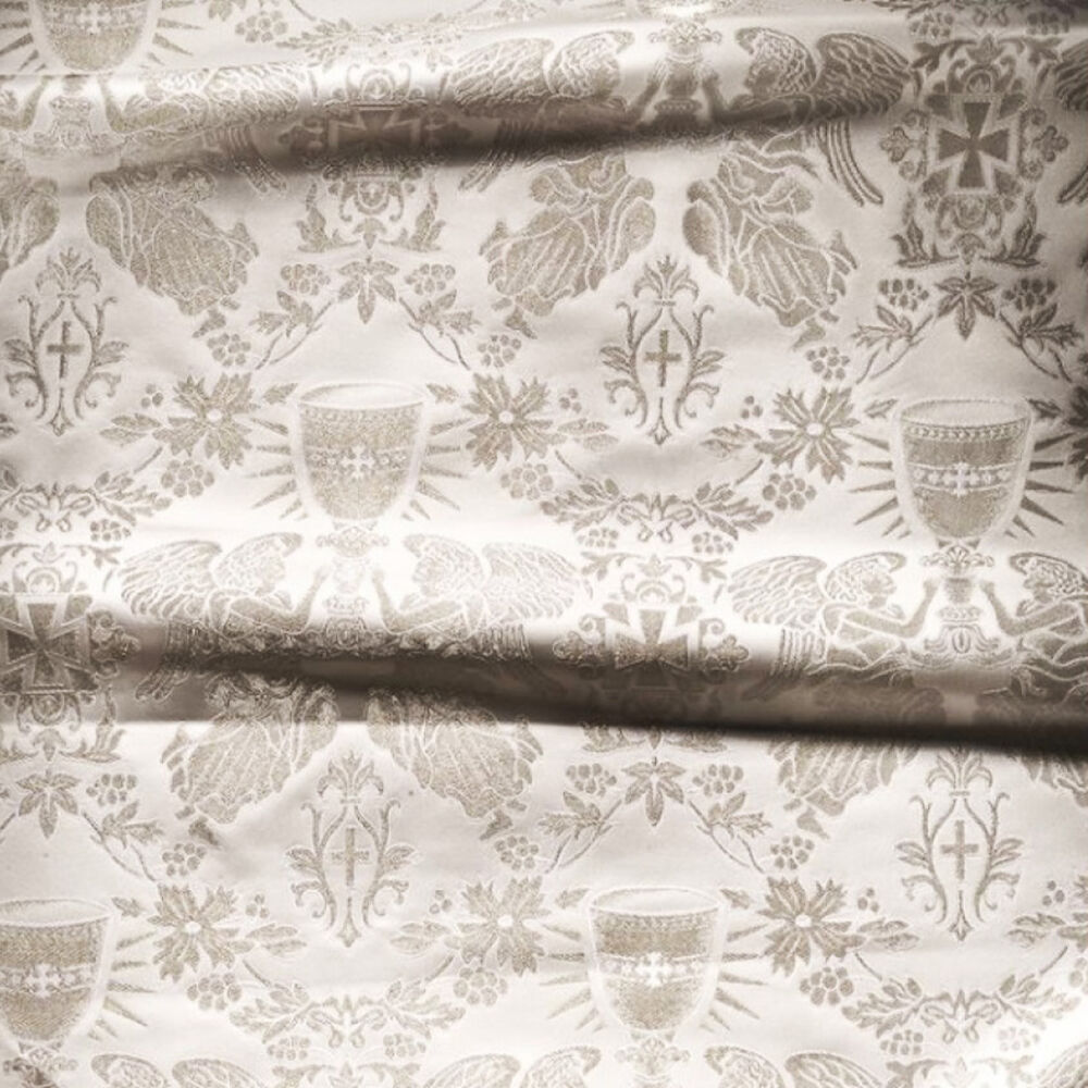 Парча церковных облачений «Причастие» Парча церковных облачений «Причастие»