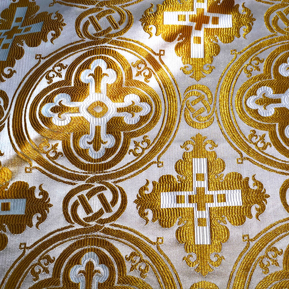 Ткань греческая белая «Никомедия» Ткань греческая белая «Никомедия»