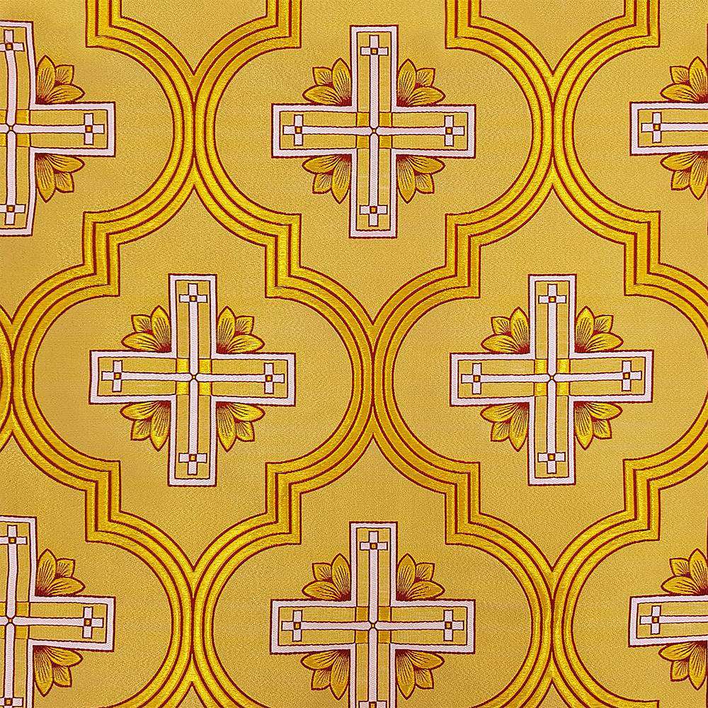 Ткань церковная желтая «Каппадокия»
