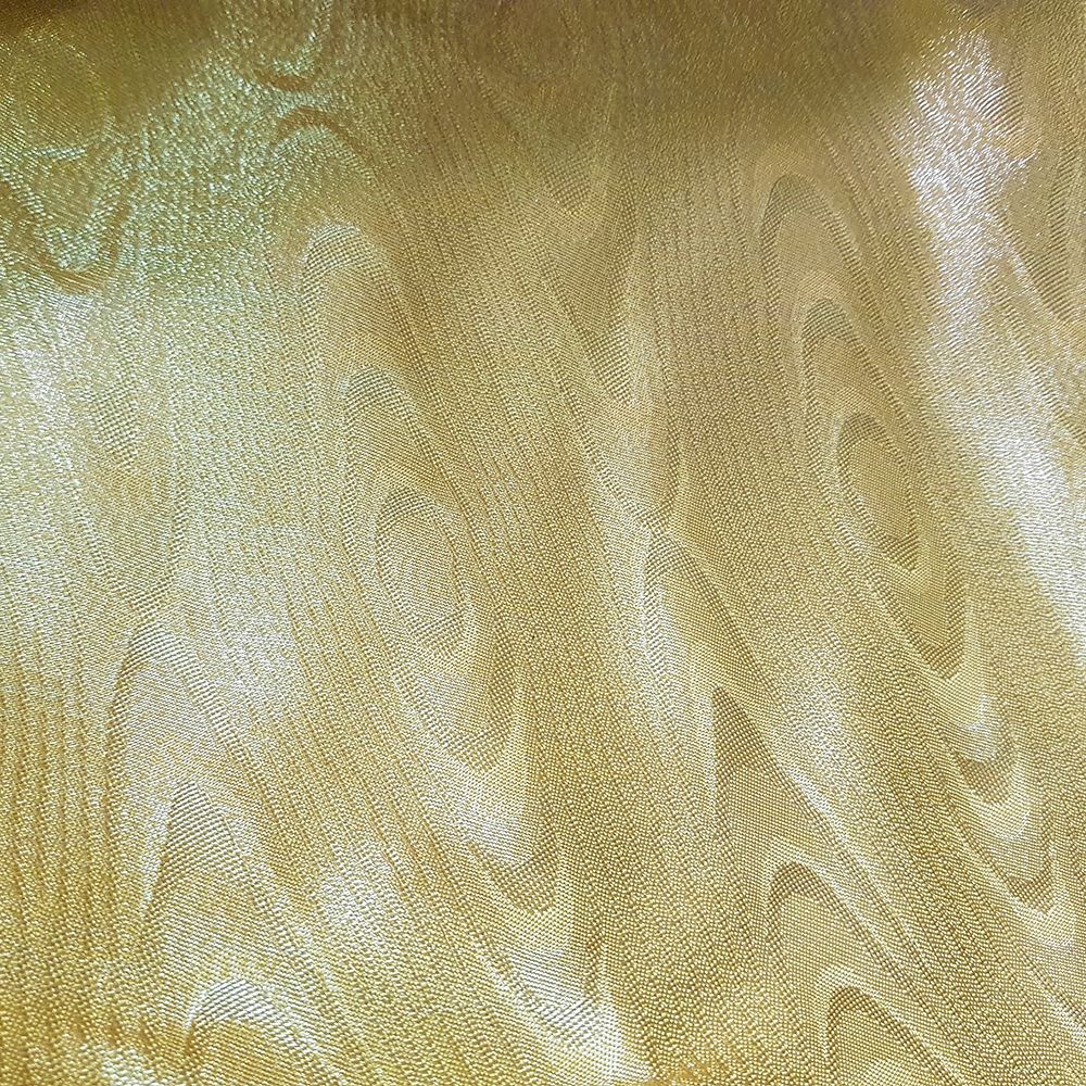 Ткань греческая желтая золото «Муар золотой»