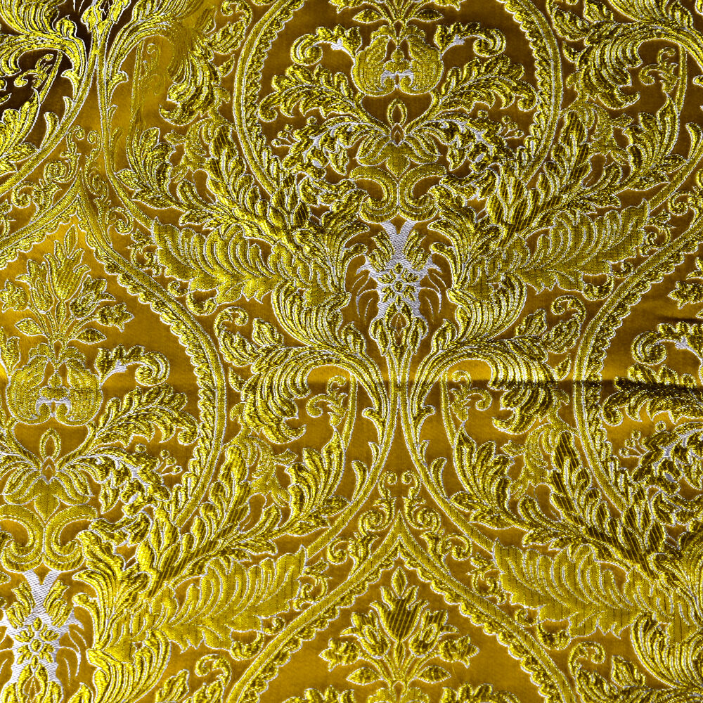 Ткань желтая «Софиевская»