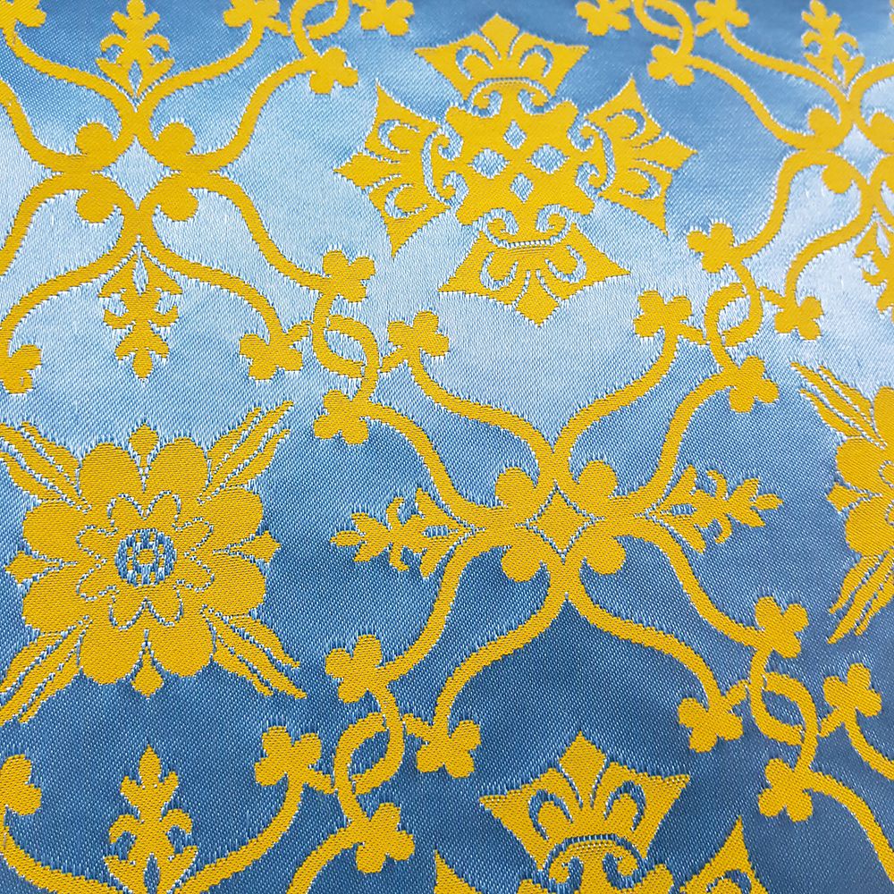 Ткань греческая голубая «Солунская»