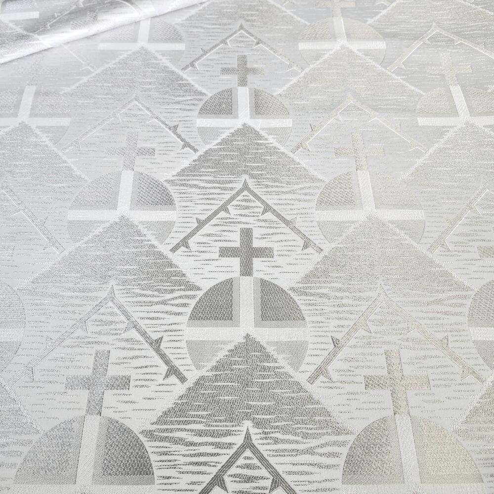 Парча с серебром «Коринф» Парча с серебром «Коринф»