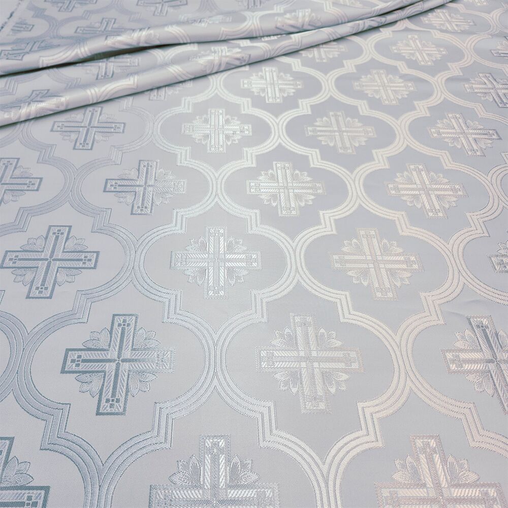 Шелк серебряный «Никея» Шелк серебряный «Никея»