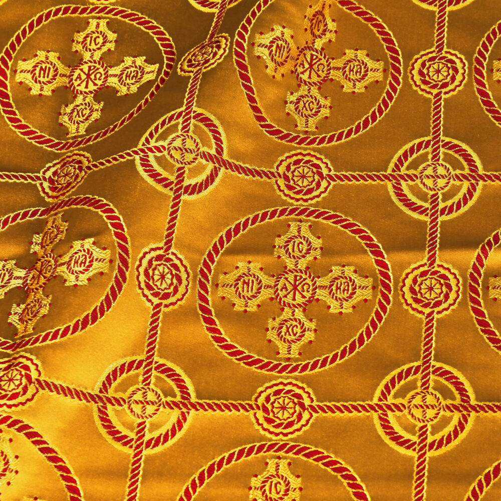 Ткань греческая желтая «Колоссия»