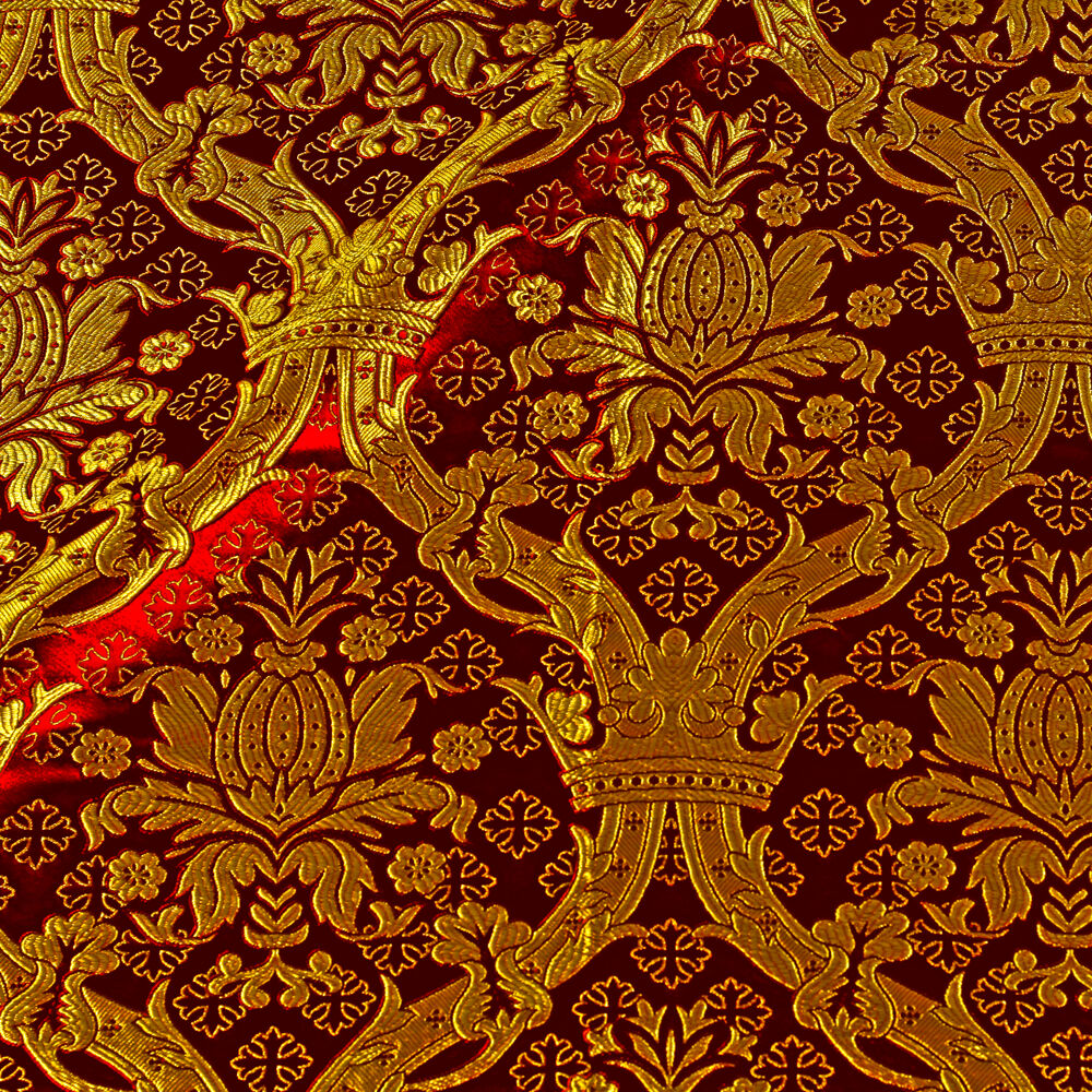 Ткань греческая красная «Царьград»